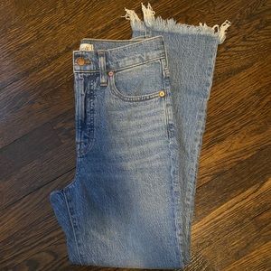 Madewell perfect vintage jean